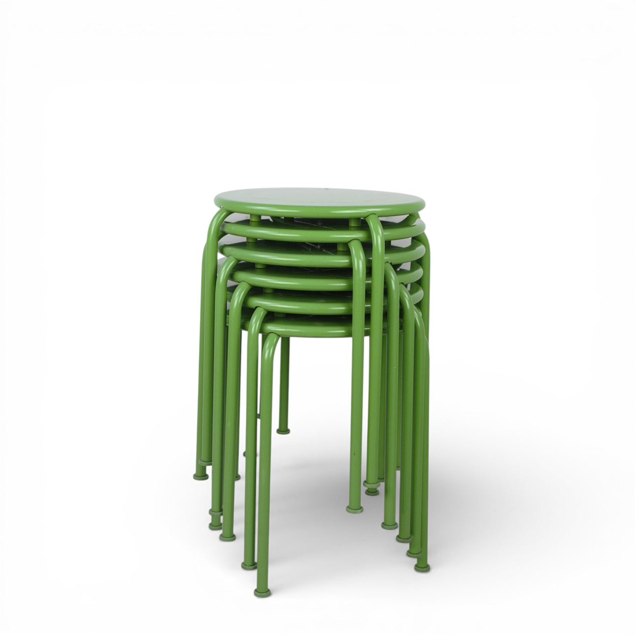 PALLAR, 6 st, "Roxö" grönlackerad metall, IKEA.