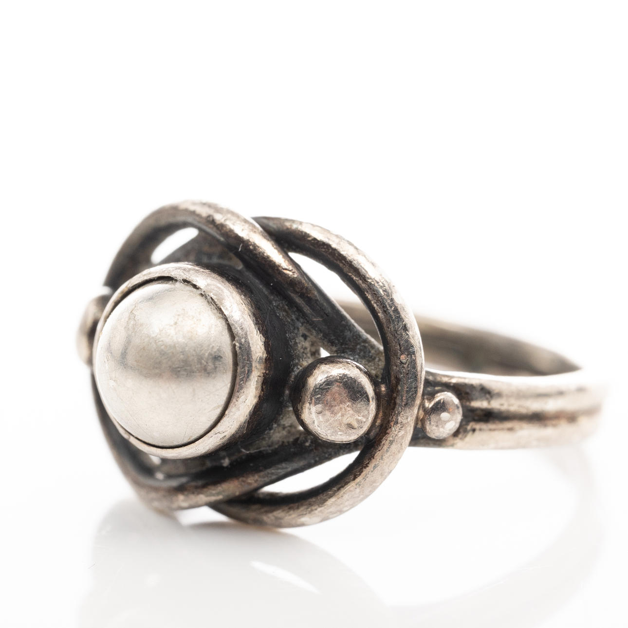 RING, Sterlingsilver, Georg Jensen.