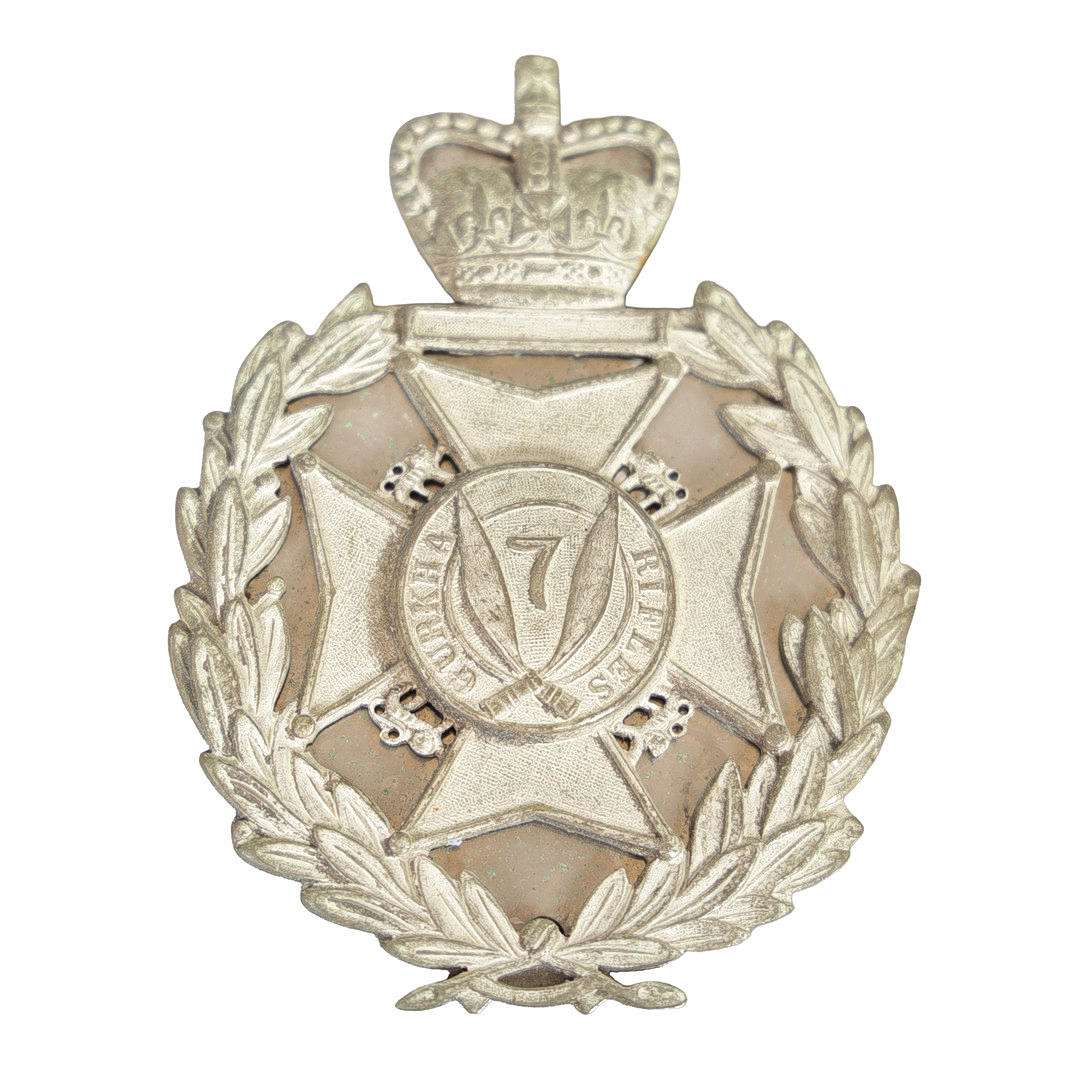 BROCHE DE PLAID DE GAITA DEL 7TH GURKHA RIFLES CIRCA 1964-68. Armas y ...