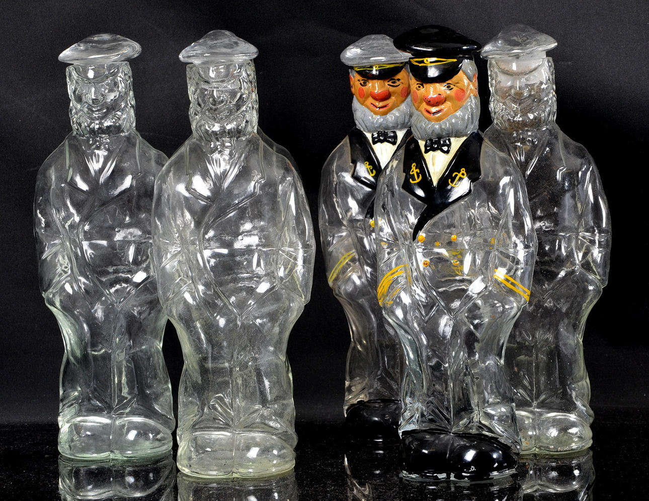 KARAFFER, 6 st, glas.