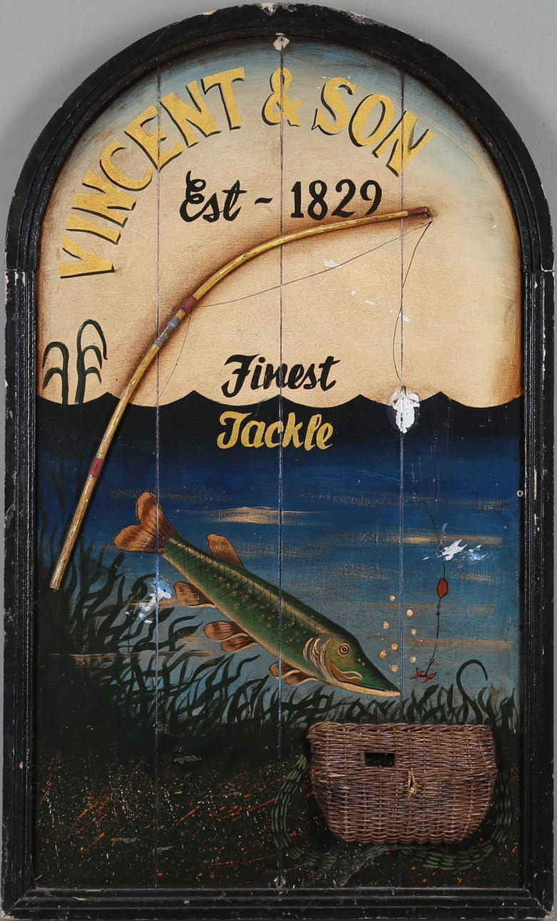 REKLAMSKYLT, trä, 1900-tal.