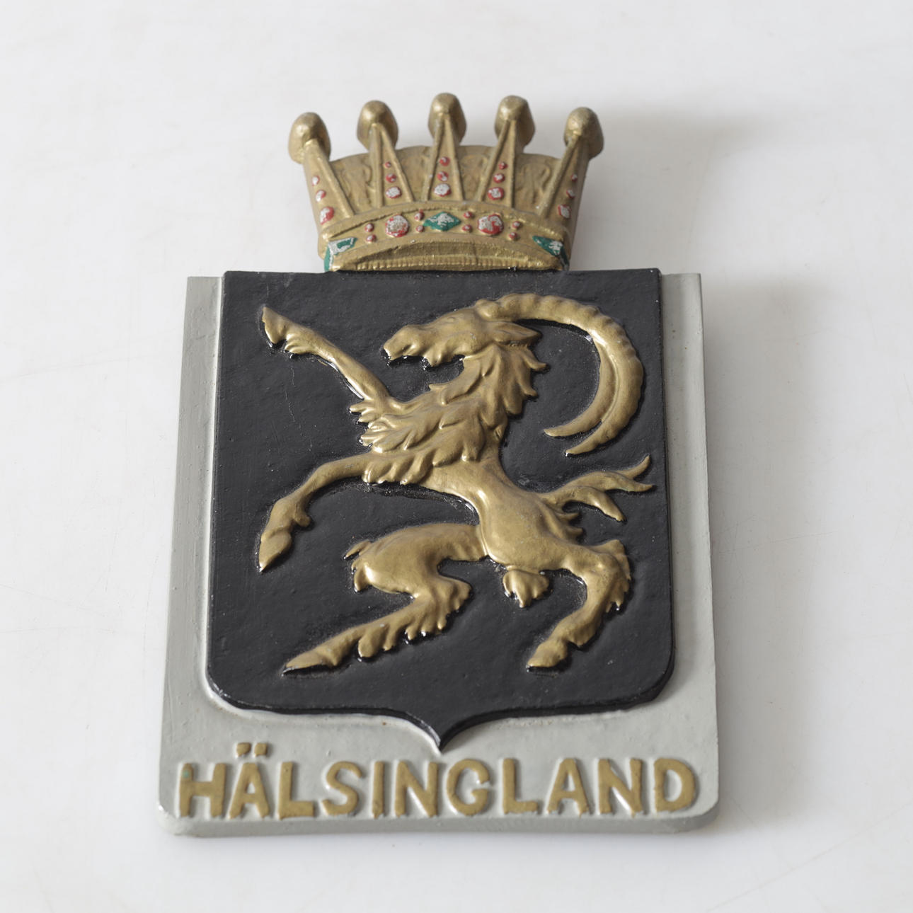 LANDSKAPSVAPEN, metall, Hälsingland.