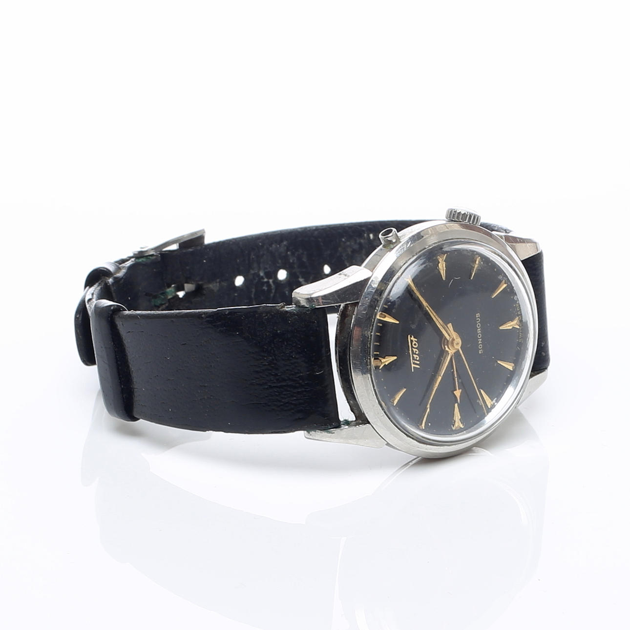 ARMBANDSUR, Tissot Sonorous, manuell, cal 25,6-821, boett av stål.