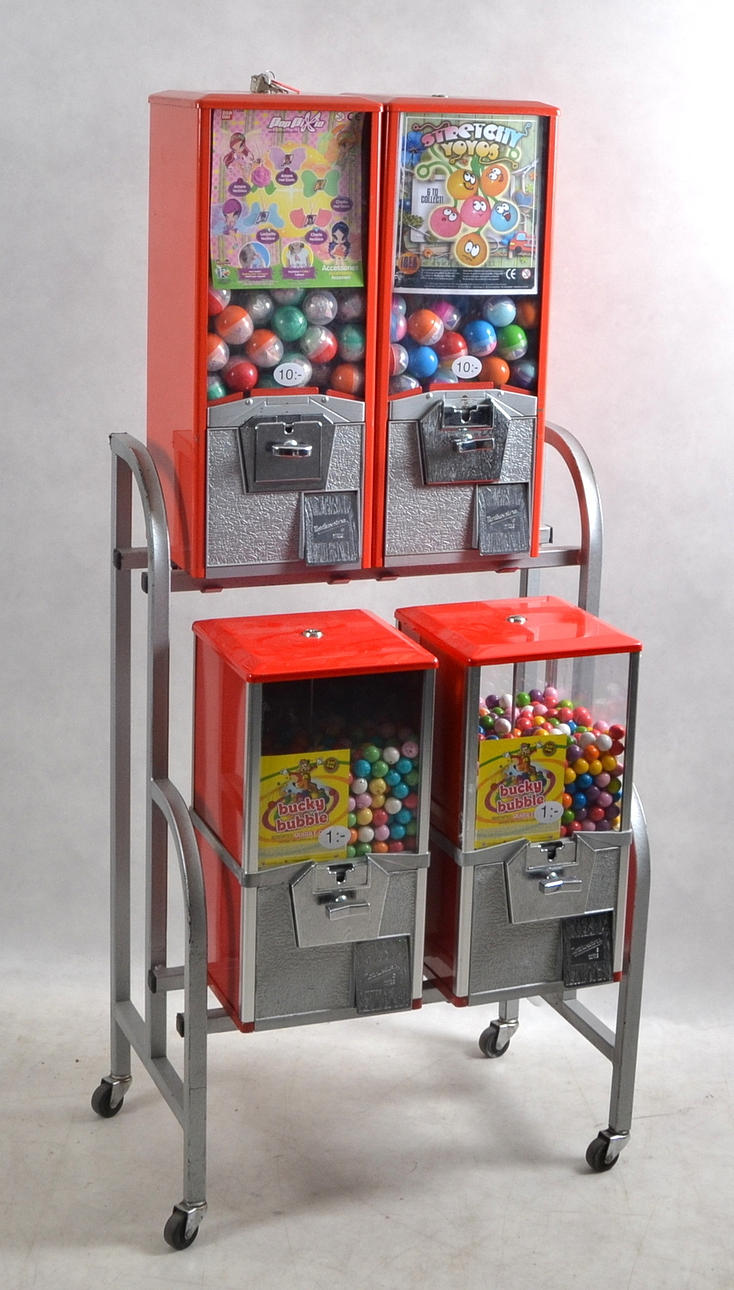 TUGGUMMIAUTOMAT, fyradelad, North Western.