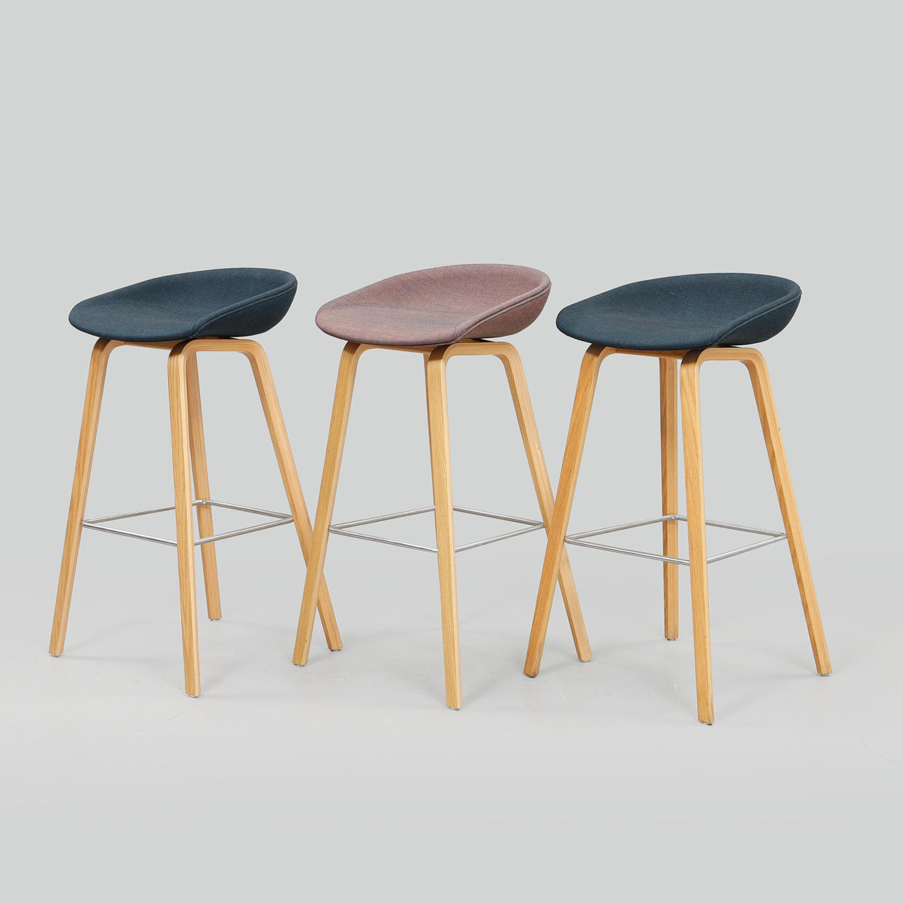 BARSTOLE, 3 stk., "About a Stool", HAY.