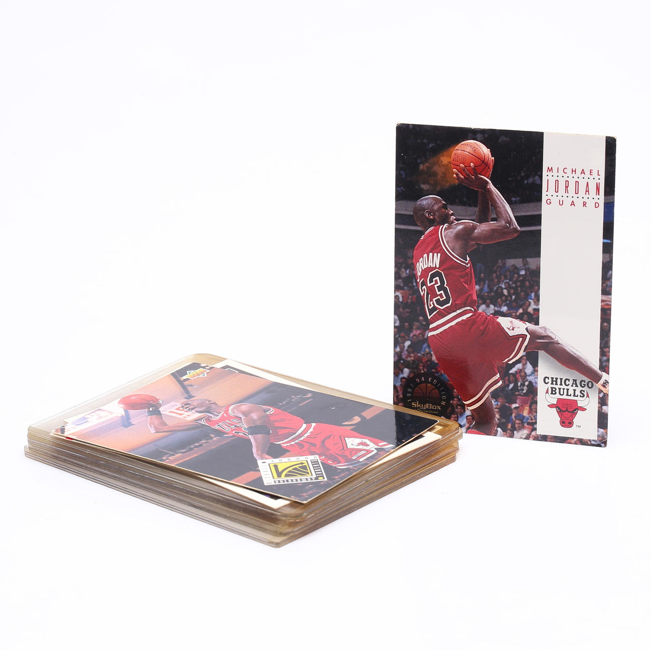 TRADING CARDS, incl. Upper Deck, mostly Michael Jordan, 11 pcs.