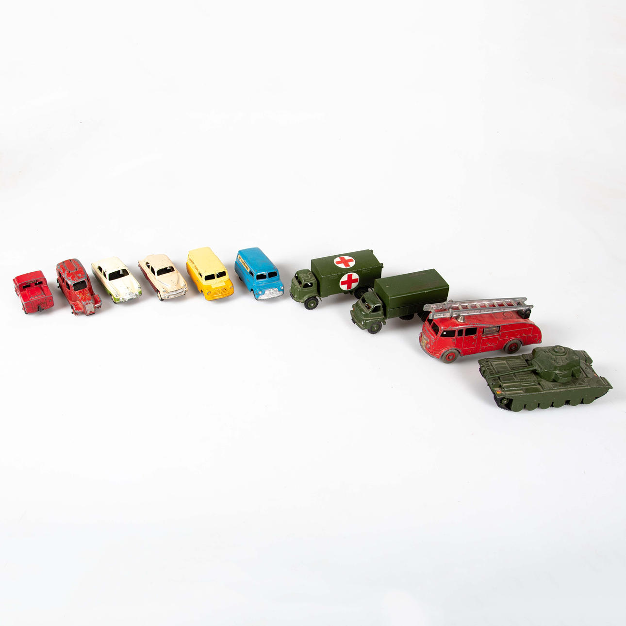 DINKY TOYS, 10 st.