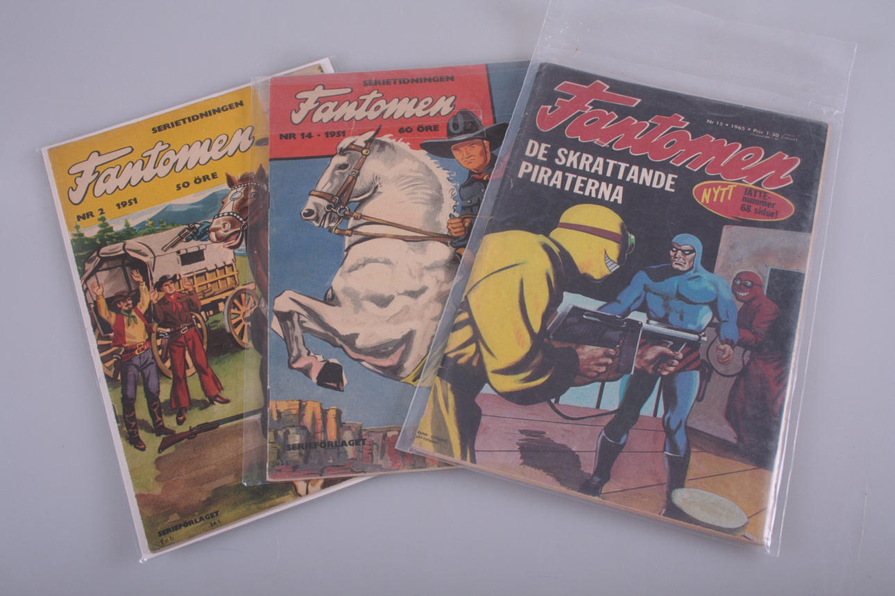 SERIETIDNING FANTOMEN, 3 st.