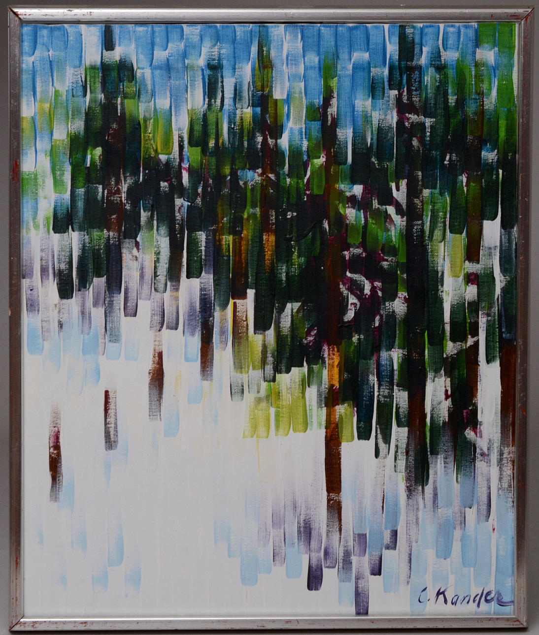 LEIF KANDER, olja på duk.