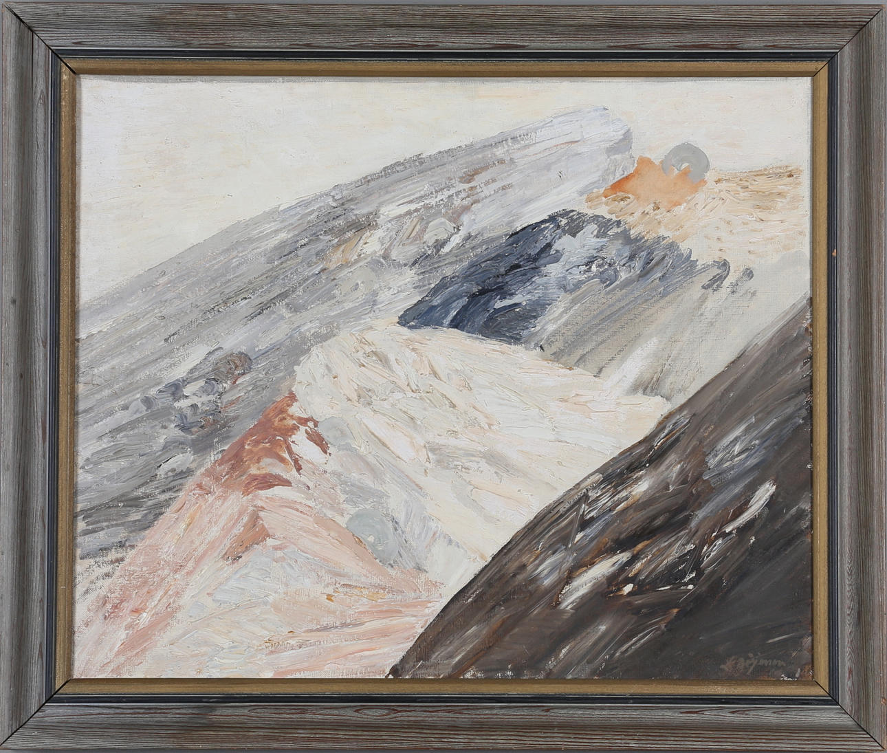 LARS BÖRJESSON. olja på duk, signerad.