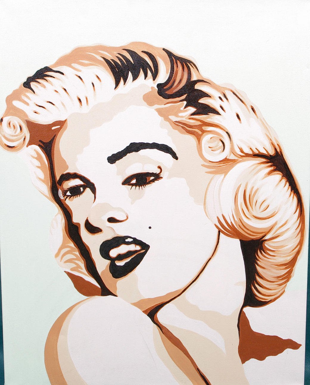 MALERIER, 2 tryk med skuespillere, 2000-tallet.