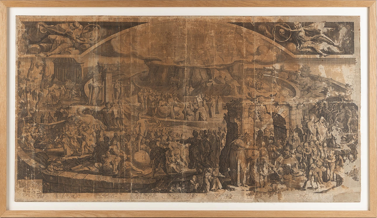 JACOB MATHAM. Engraving, 