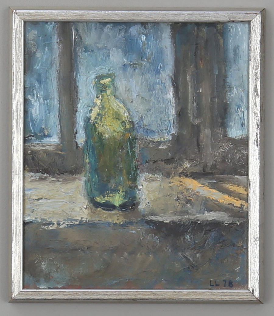 OKÄND KONSTNÄR, olja på duk, signerad L.L daterad -78.