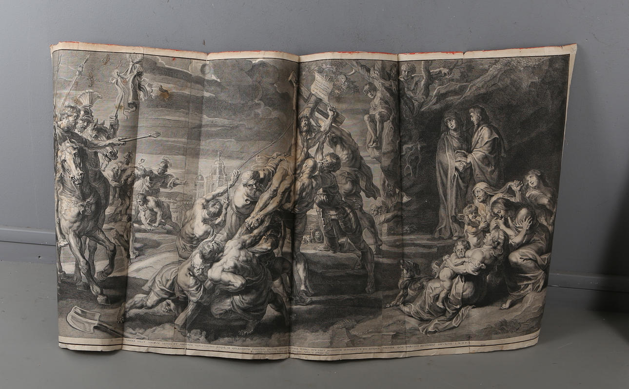 GRAVYR, efter Peter Paul Reubens, 1638.