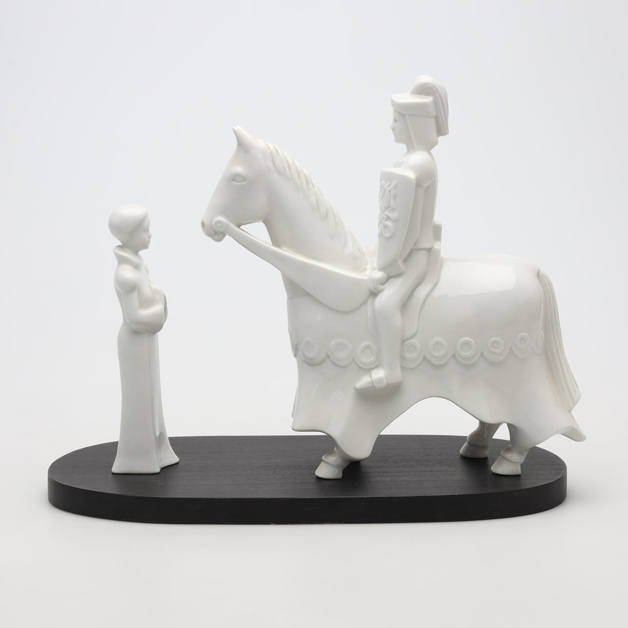 BERTIL LUNDGREN. FIGURINER, 2 stycken, porslin, Rörstrand.