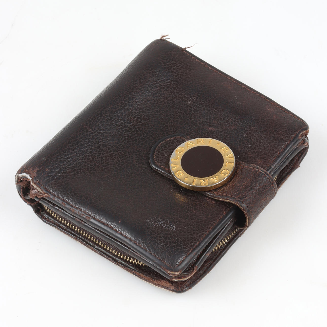 BVLGARI. Plånbok, läder, 1900-talets slut.