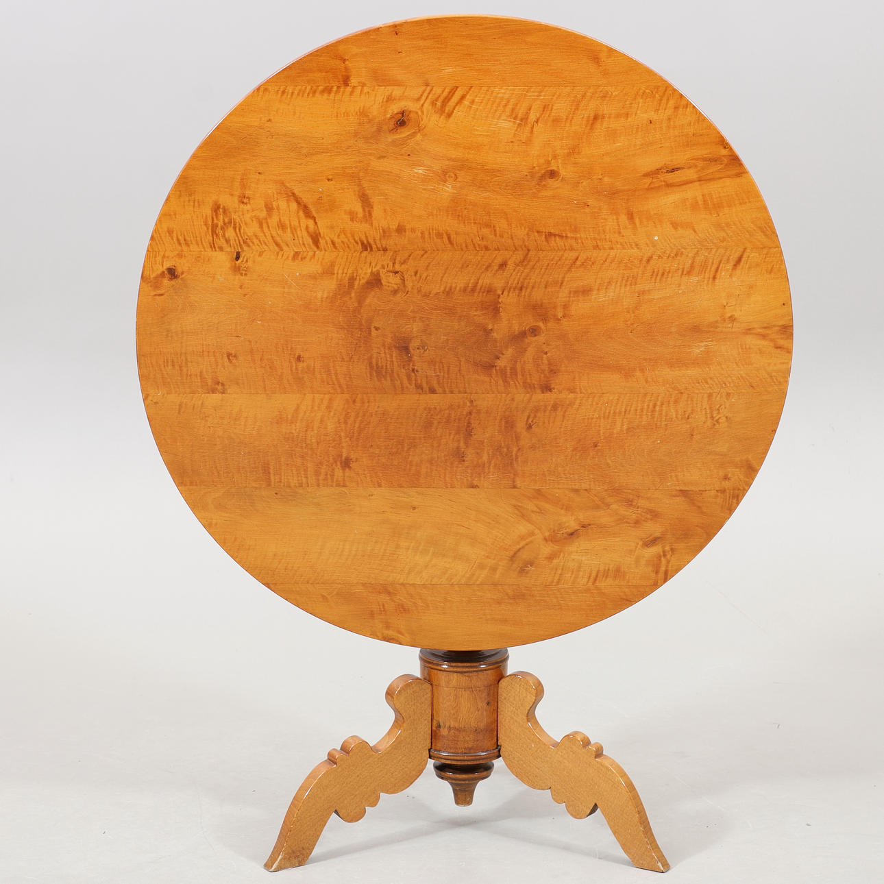 FÄLLBORD, björk, 1800/1900-tal.
