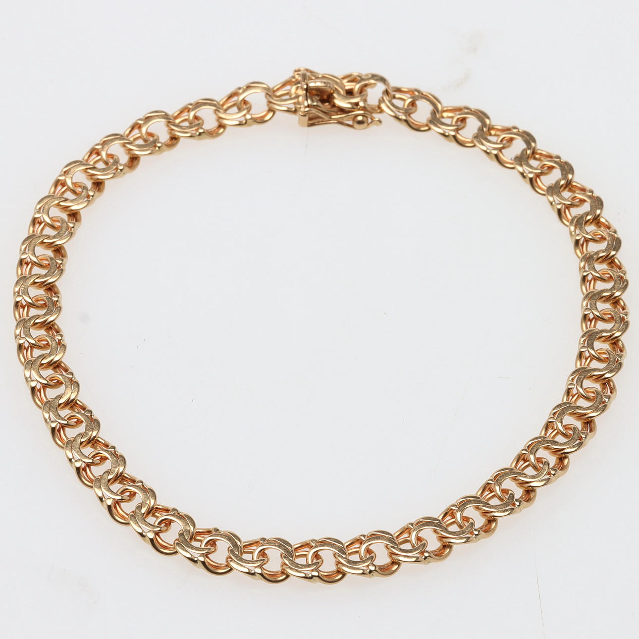 ARMBAND, 18k guld, bismarck.