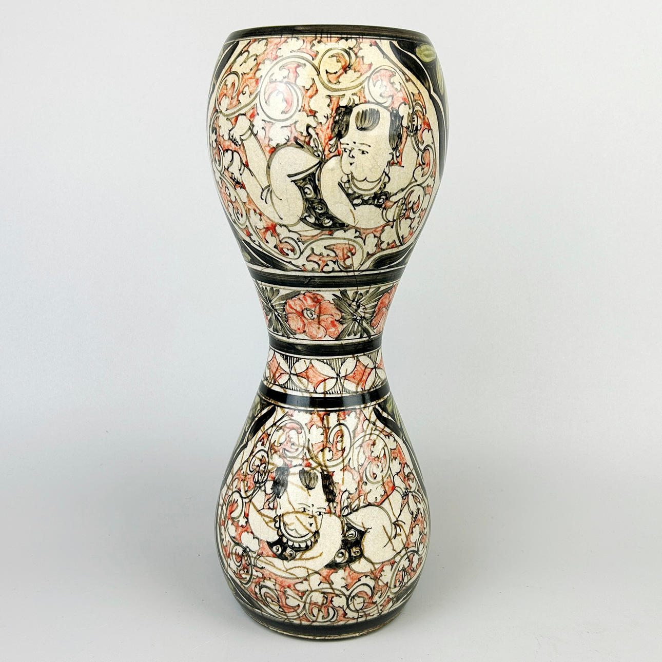 CHINESE POTTERY PILLOW.