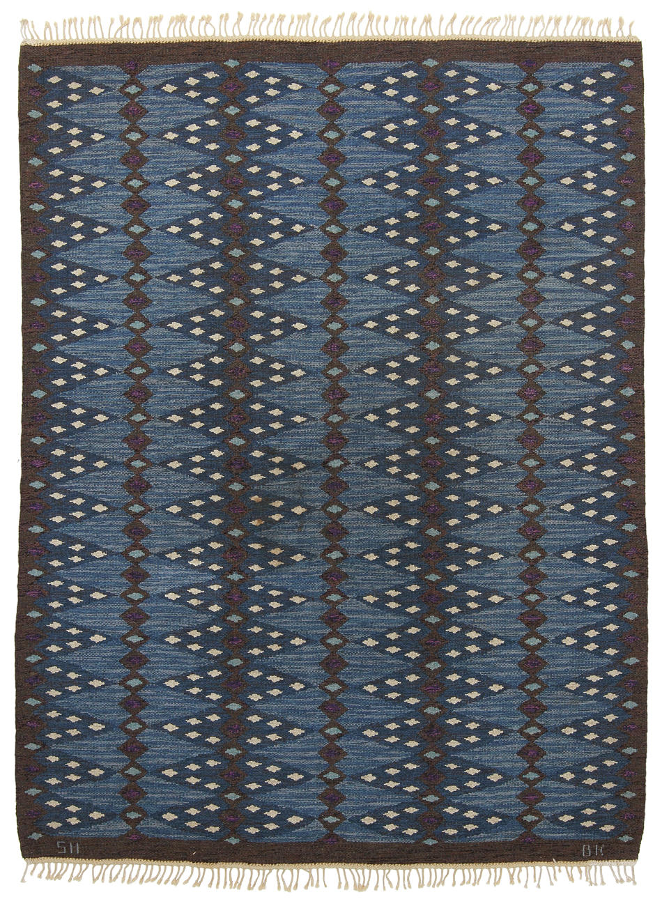 BERIT KOENIG. Matta, rölakan. Svensk Hemslöjd.