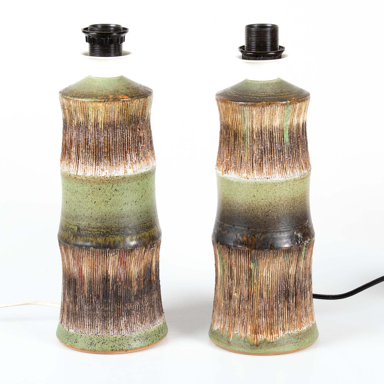 LAMP BASE, 2 pcs ceramic, Tilgmans.