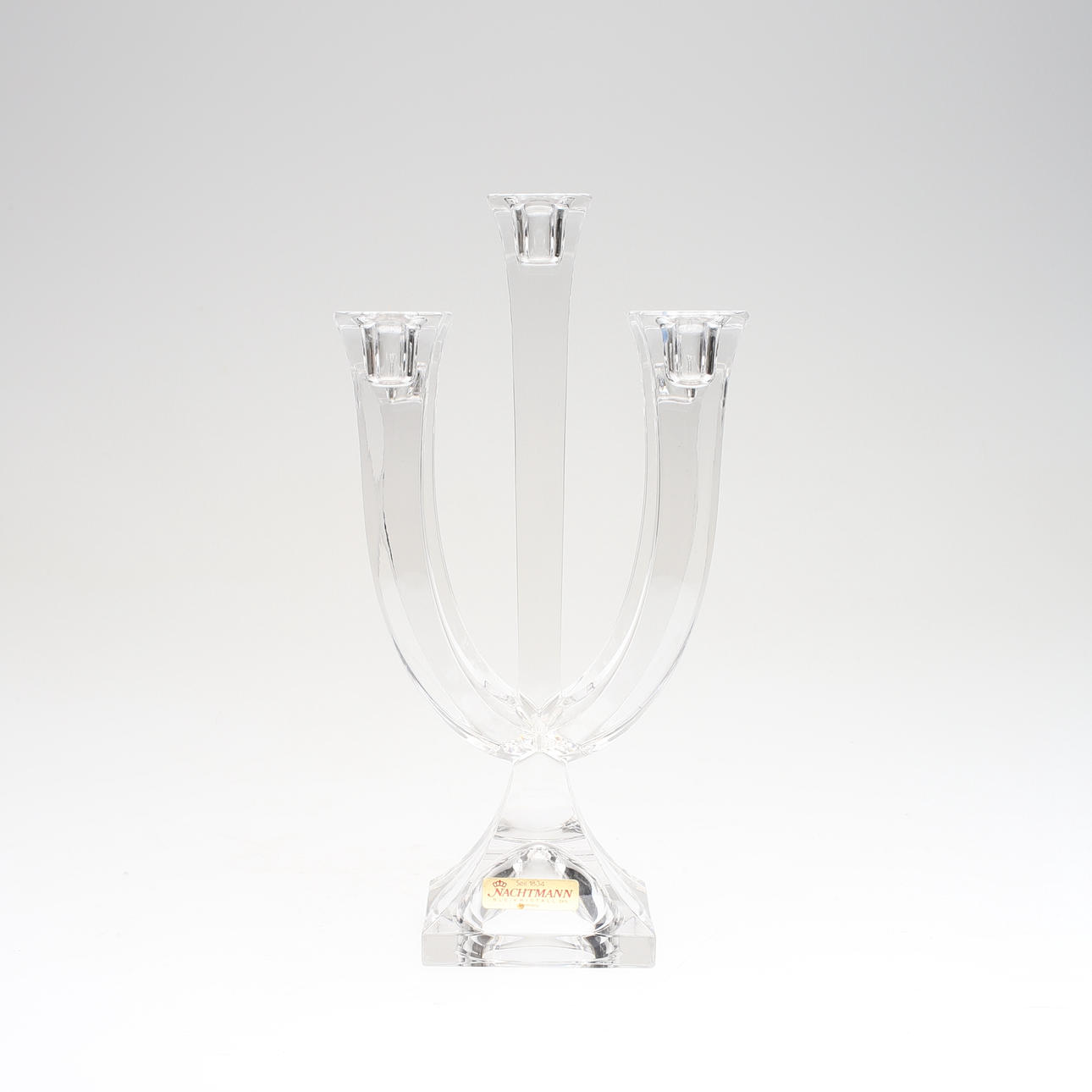 KANDELABER, kristallglas, Nachtmann, Tyskland.