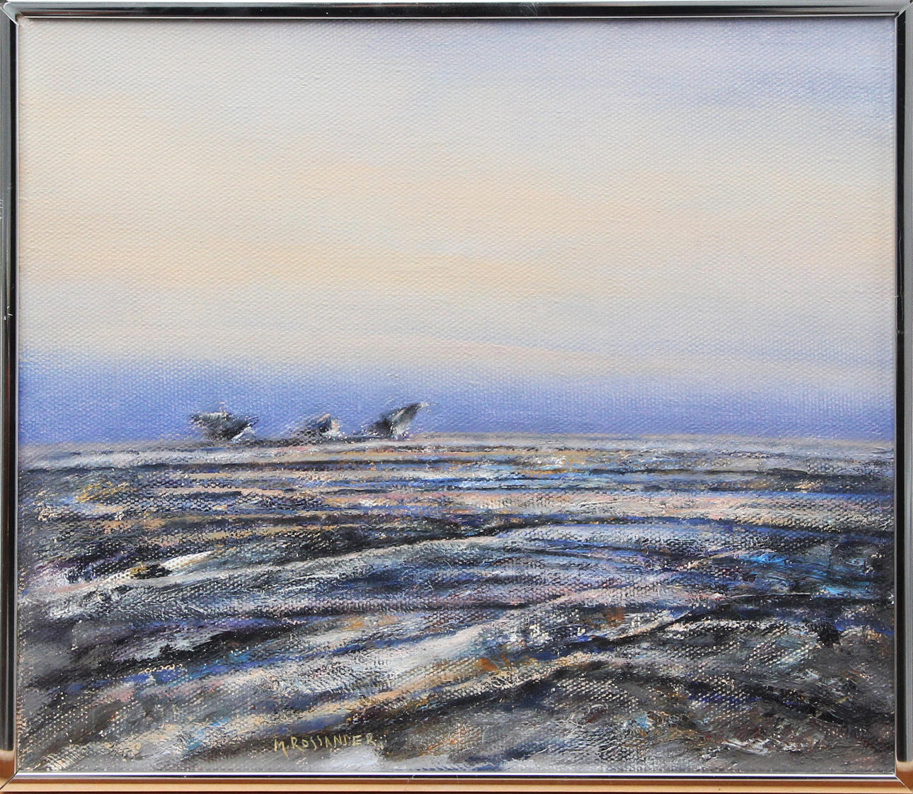 MÅNS ROSSANDER. OIL, on canvas, signed.