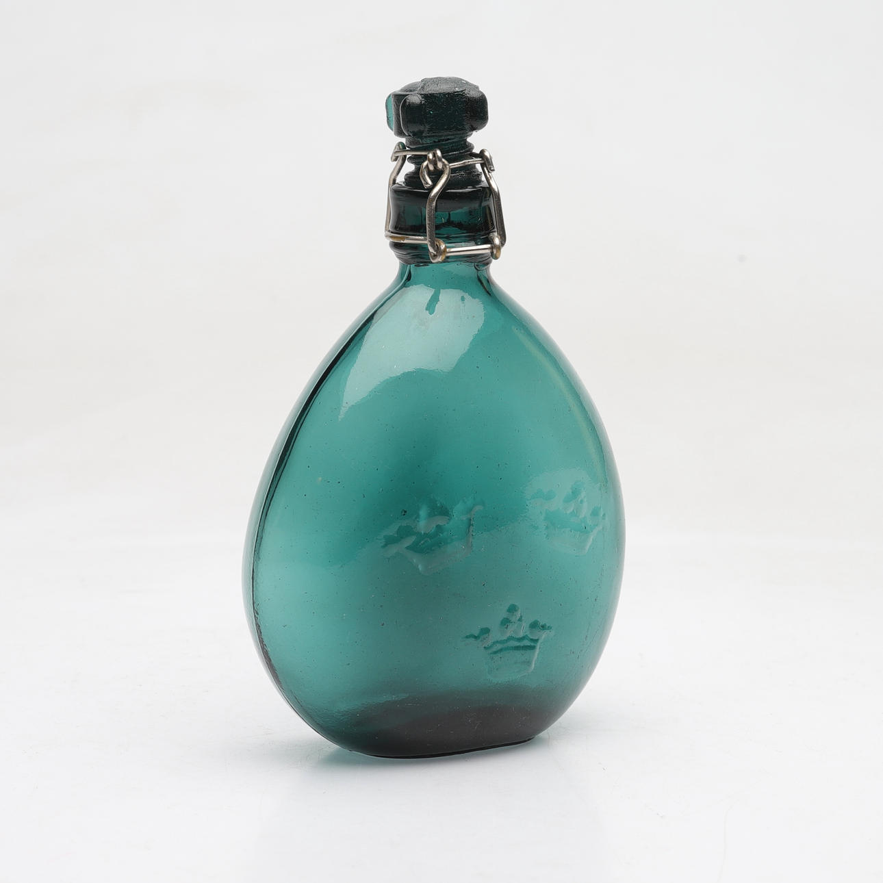 PLUNTA, glas, militaria , tidigt 1900-tal.