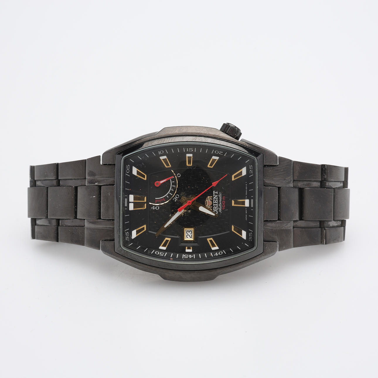 WRISTWATCH, ORIENT, WITH POWER RESERVE INDICATOR.