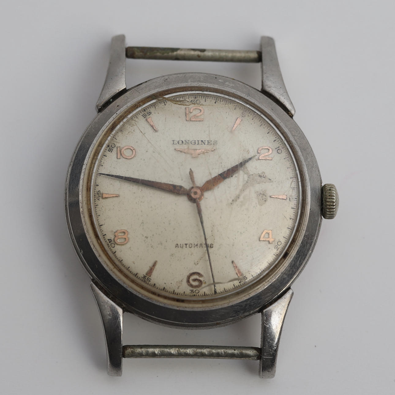 HERRARMBANDSUR, "Longines" Automatic.