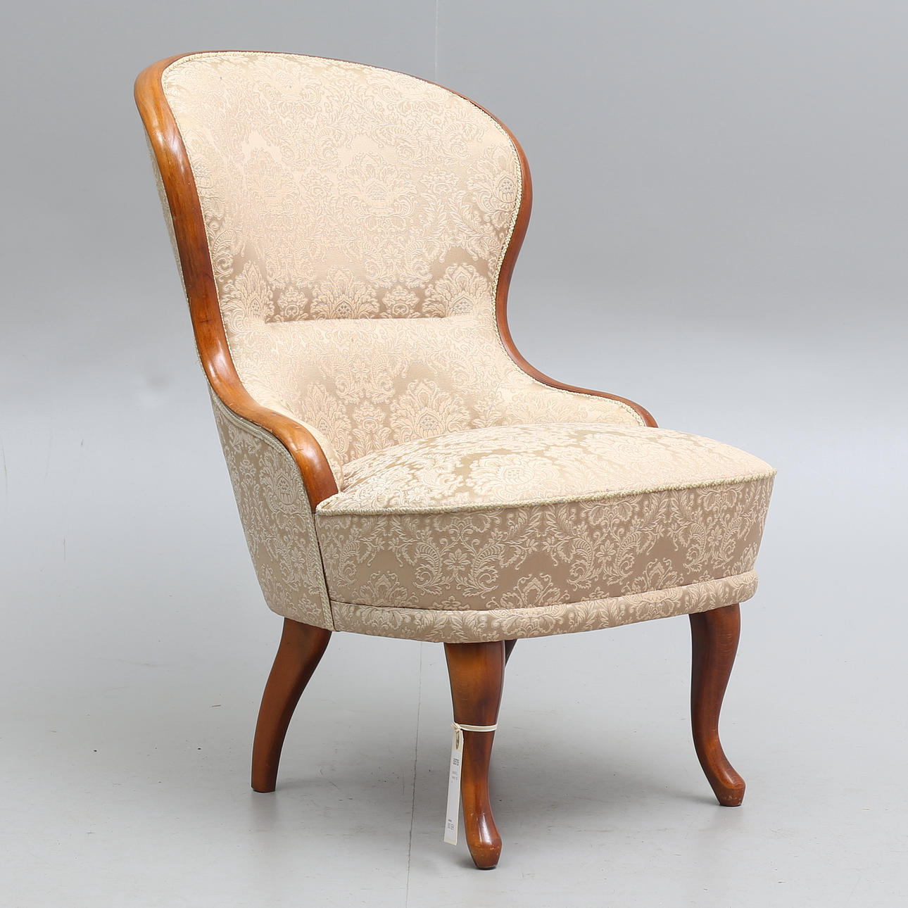 EMMAFÅTÖLJ, rokokostil, 1900-tal.