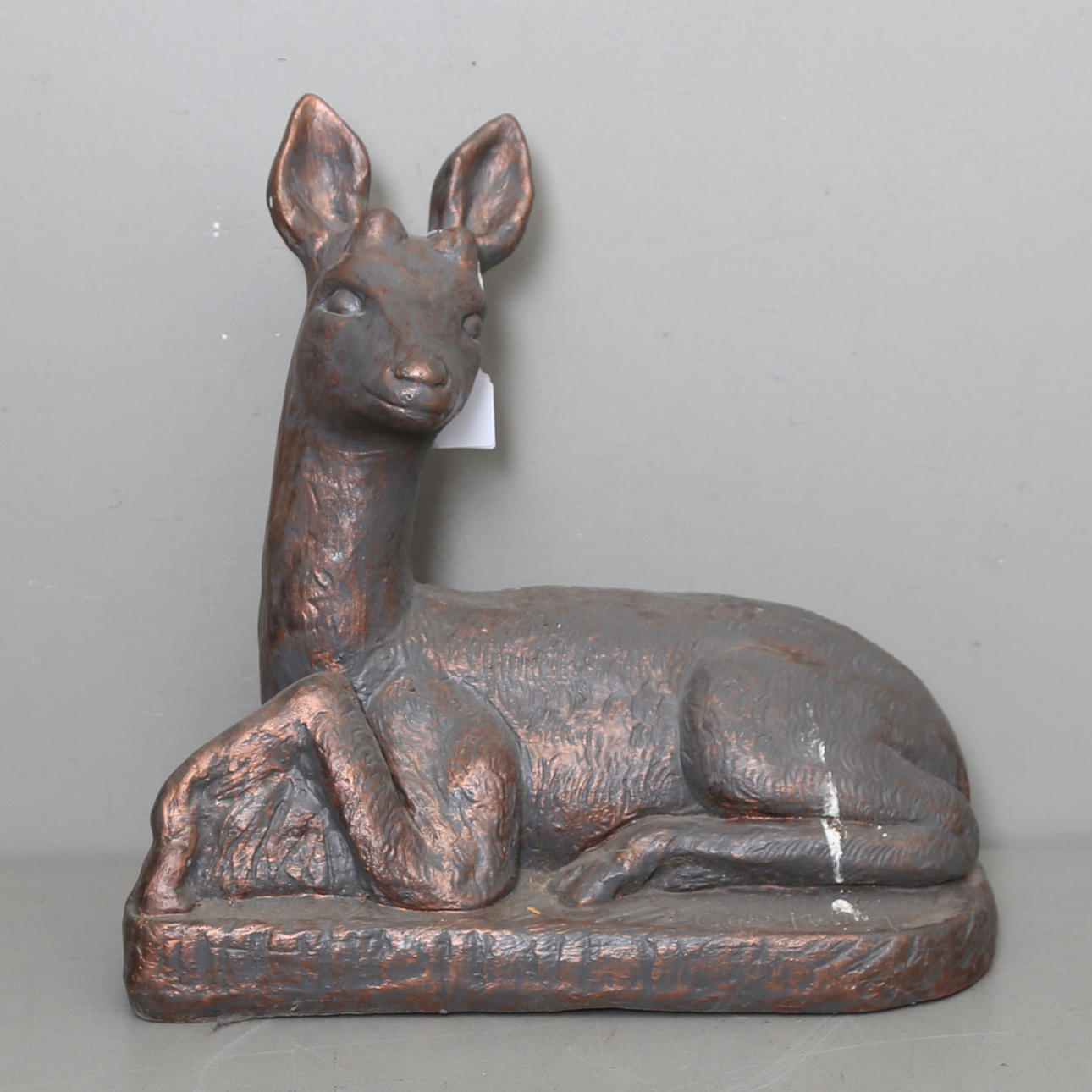 TRÄDGÅRDSSKULPTUR, stenmassa, signerad Gino Manca.