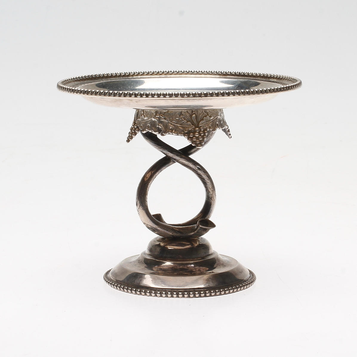 NÅLFAT, silver, Lars Larsson & Co, Göteborg 1883.