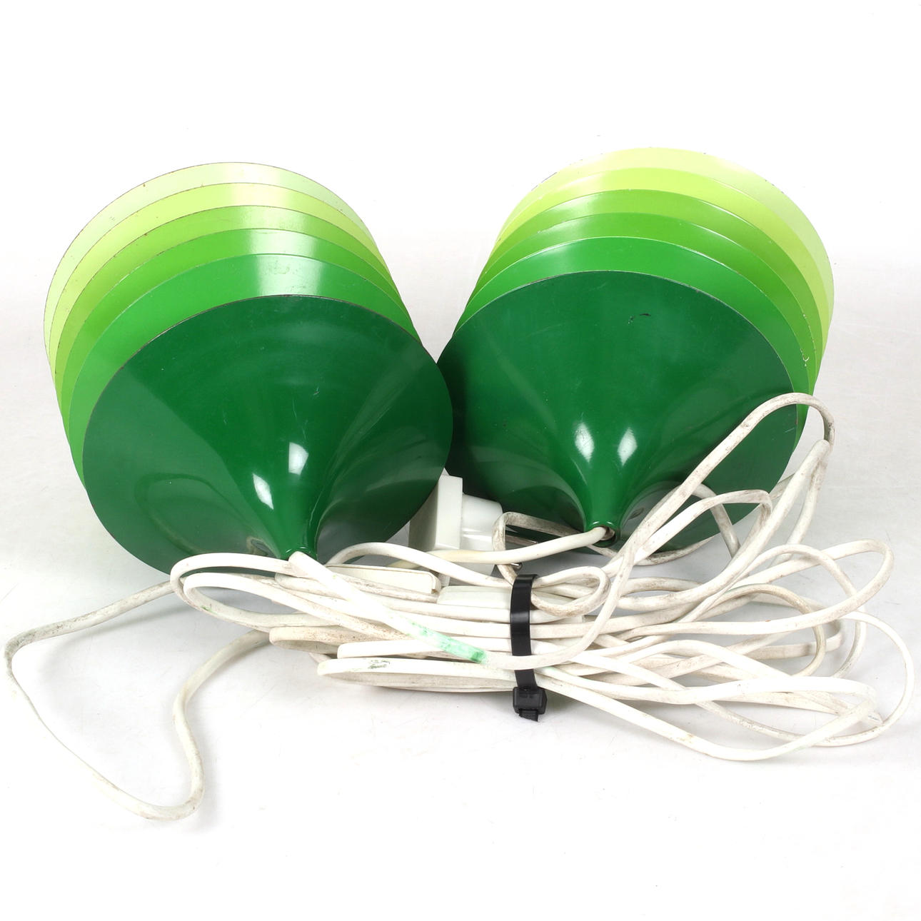 BENT BOYSEN. Window lamps, 2 pcs, 