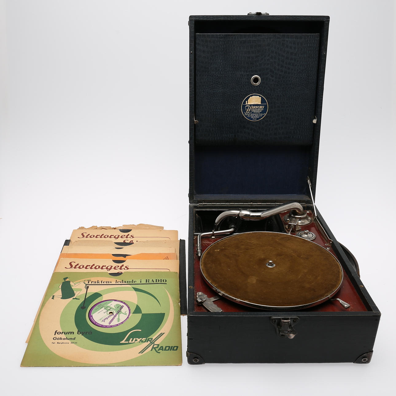 RESEGRAMMOFON, STENKAKOR samt RADIO Asea.