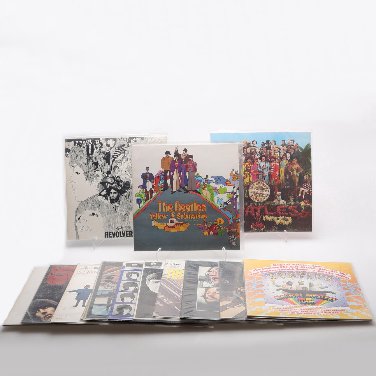 THE BEATLES, 14 ALBUM, LP.