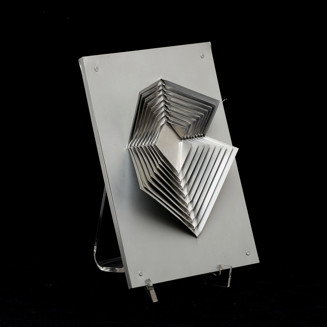 ARNE JONES. "Blossom", skulptur, aluminium, osignerad.