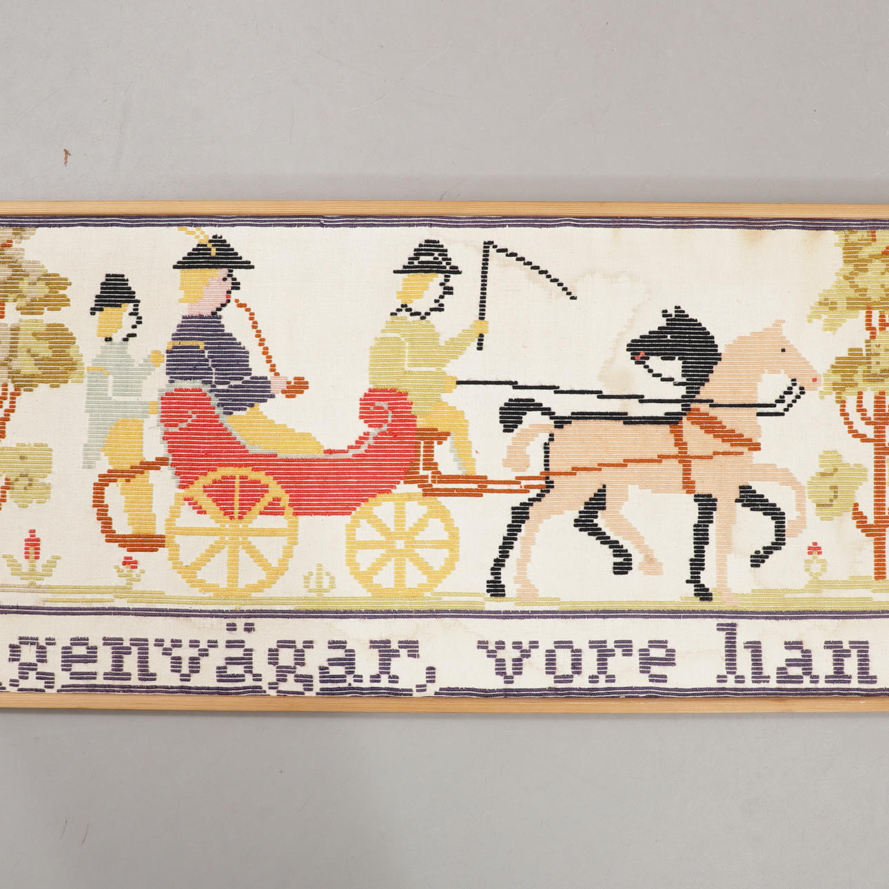 BONAD, broderad, allmogestil.