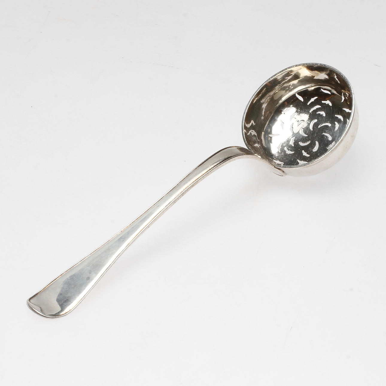 STRÖSOCKERSKED, silver, Isak Sauter, Stockholm 1775.