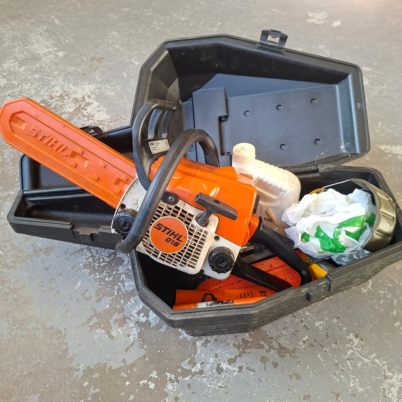 MOTORSÅG, Stihl 018.