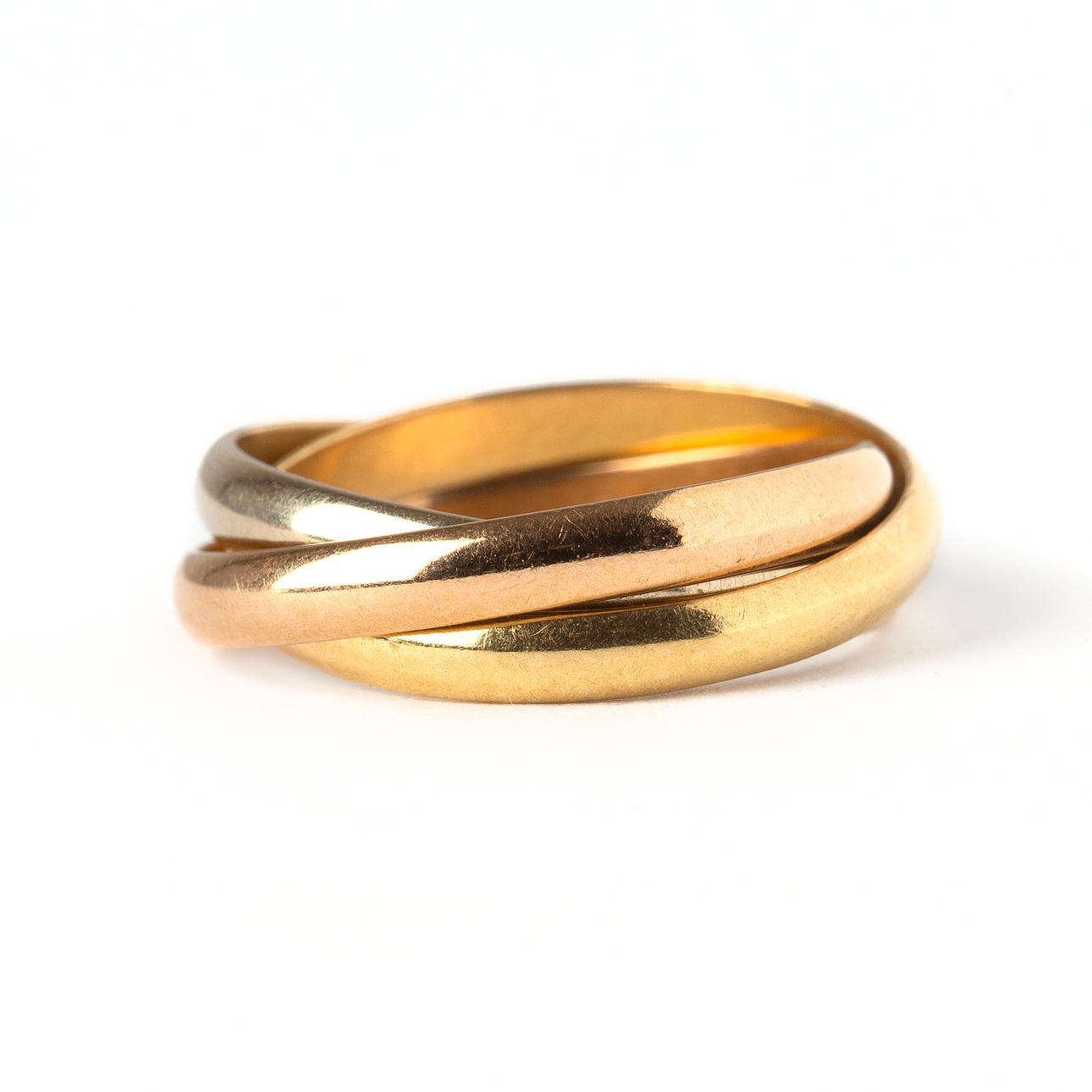 CARTIER, ring, "Trinity", 18K guld.