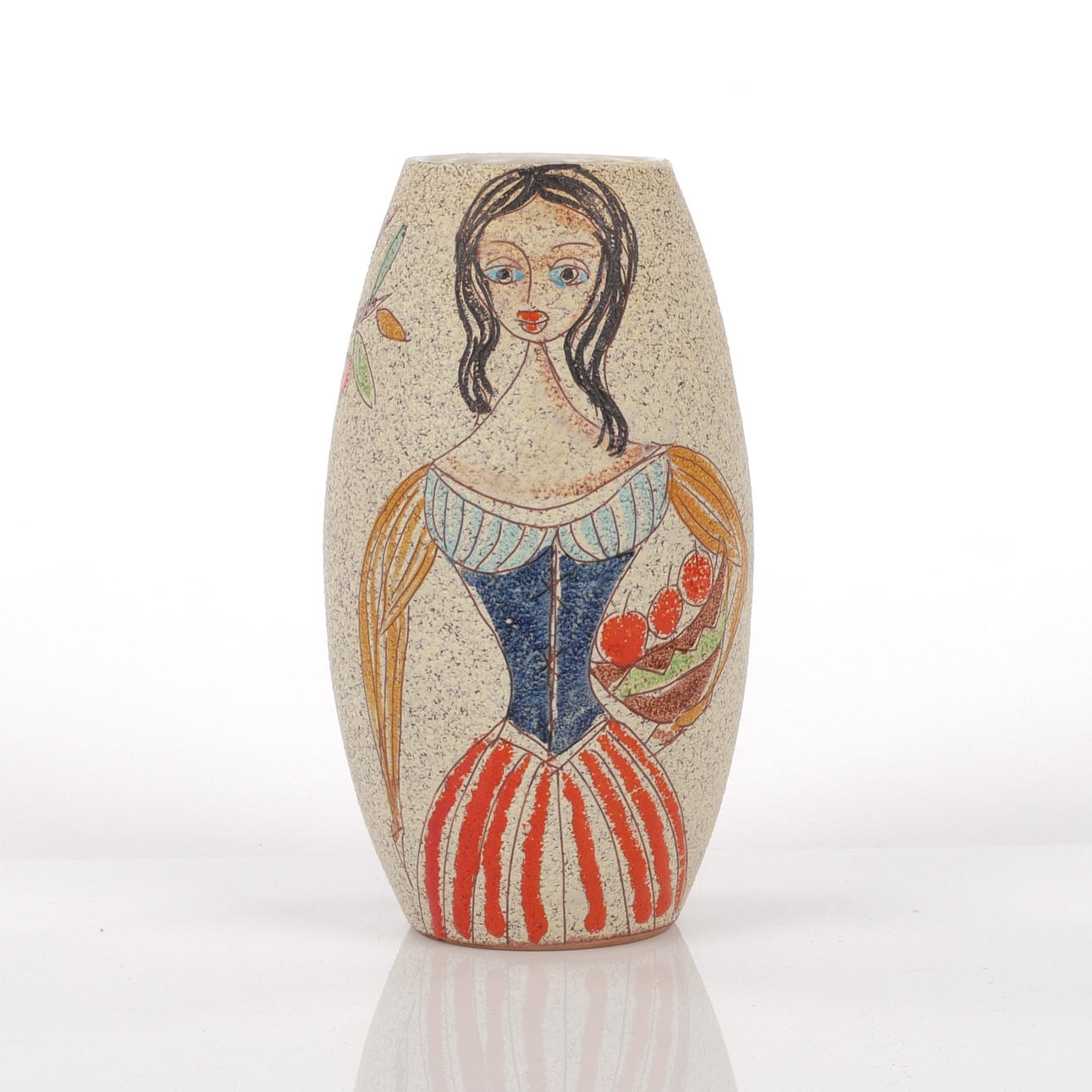 VASE, ceramic, Fratelli Fanciullacci, Italy.