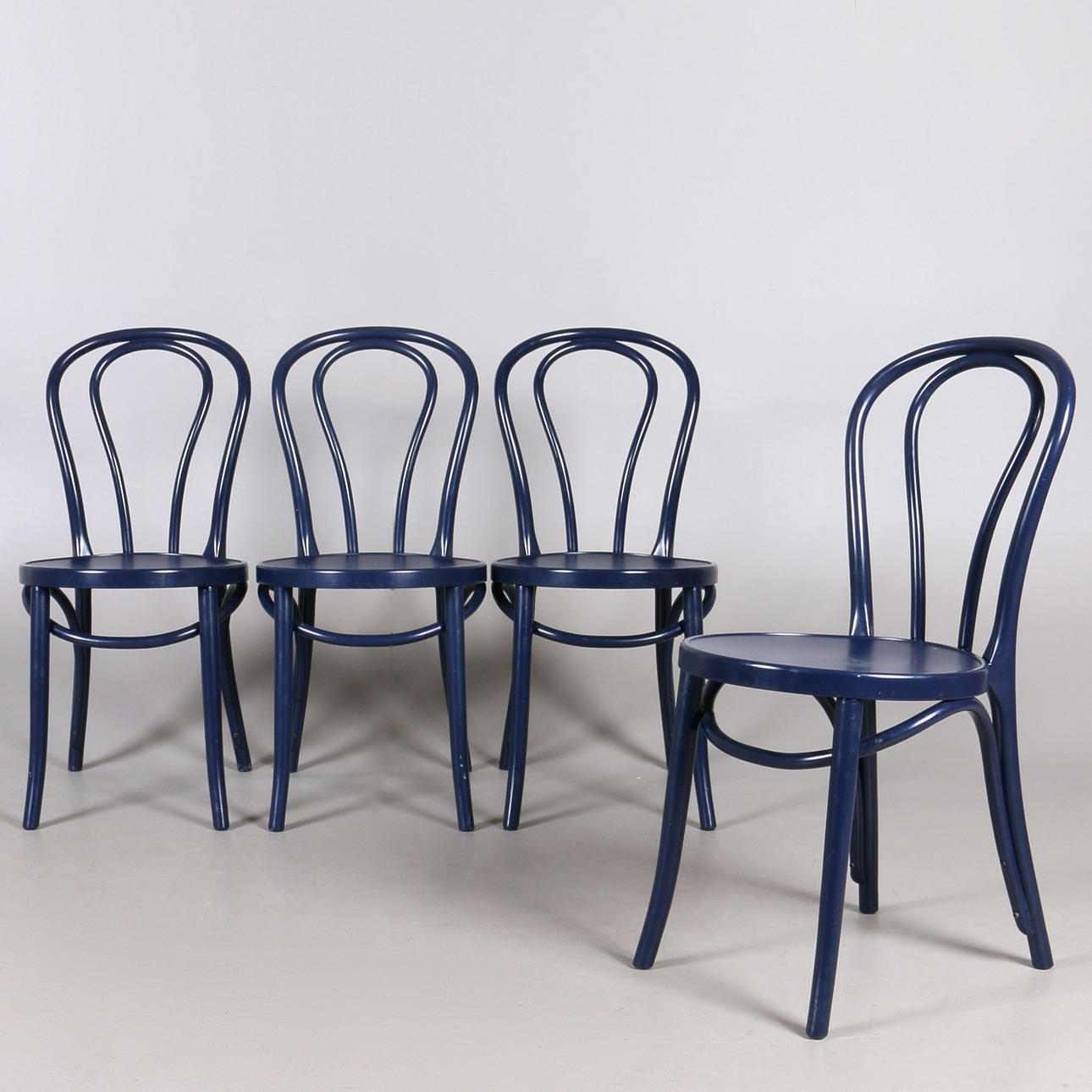 STOLAR, 4 stycken, "Öglan", Gillis Lundgren, IKEA, 1900-talets andra hälft.