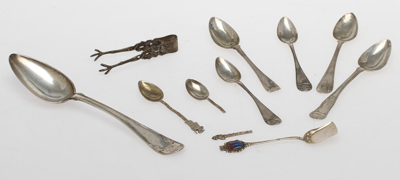 PARTI SILVER, tot vikt ca 165 gram.