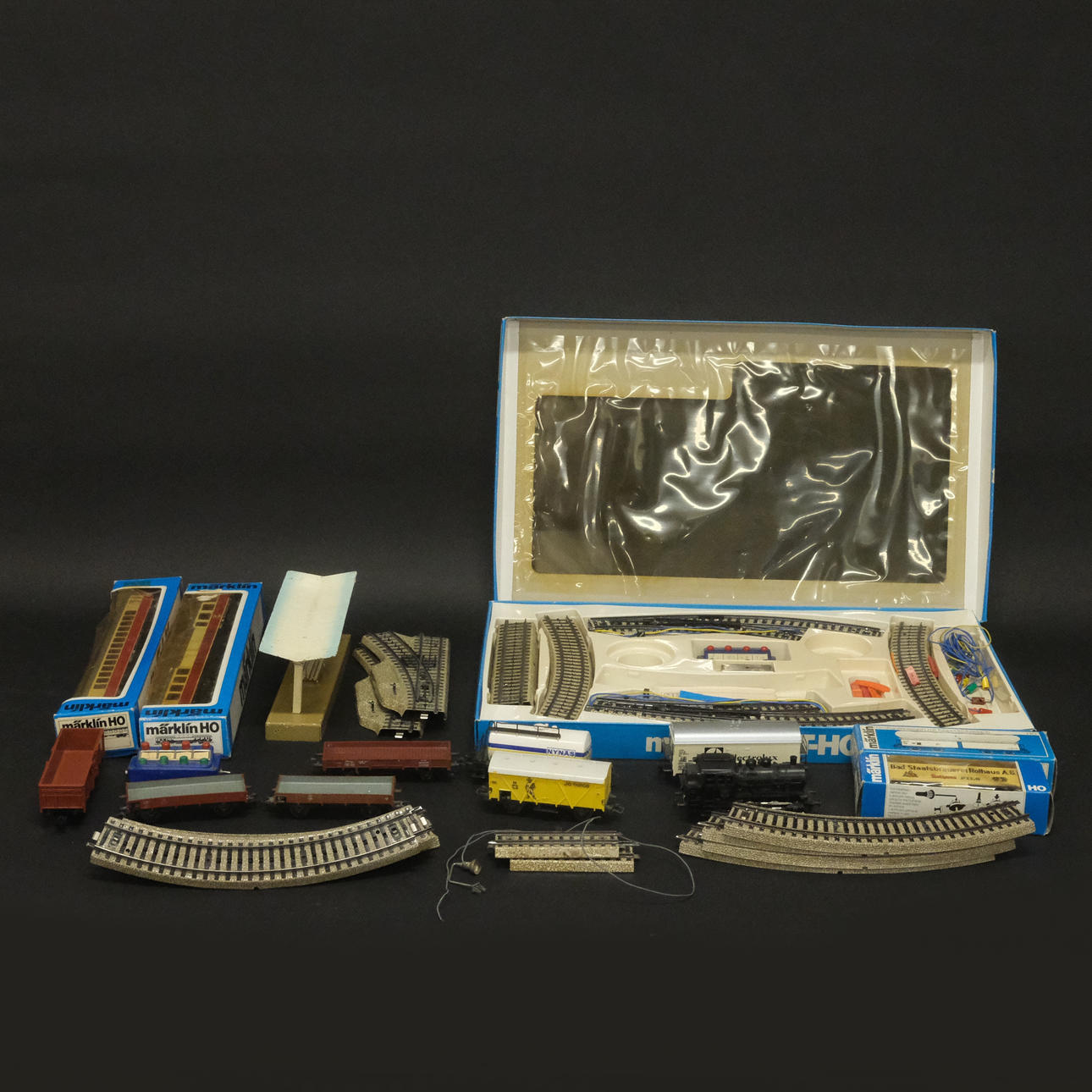 MÄRKLIN, PARTI VAGNAR, LOK, RÄLS MM.