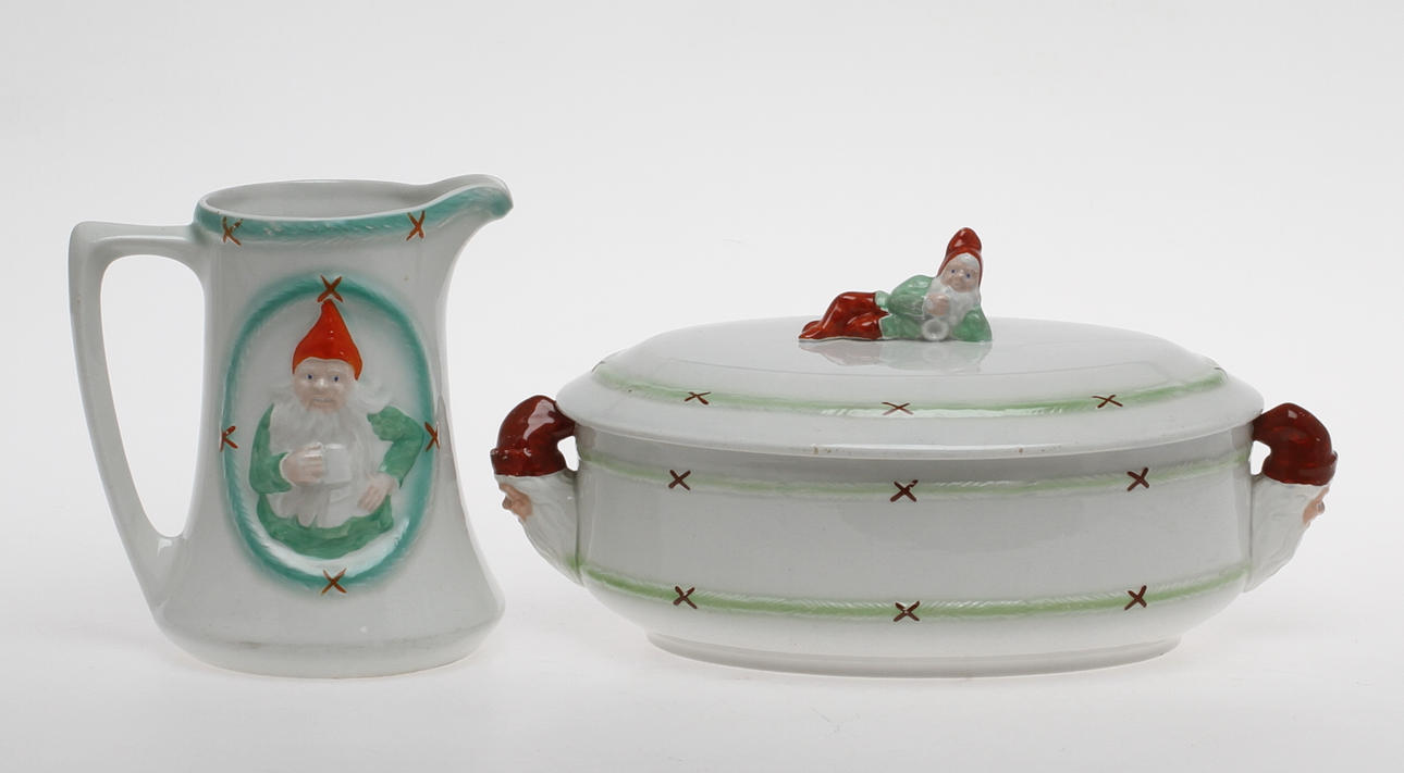 KAROTT, MJÖLKKANNA, "God Jul", Gustavsberg.