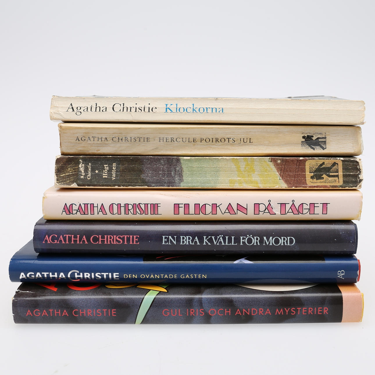BÖCKER, 7 stycken, Agatha Christie.