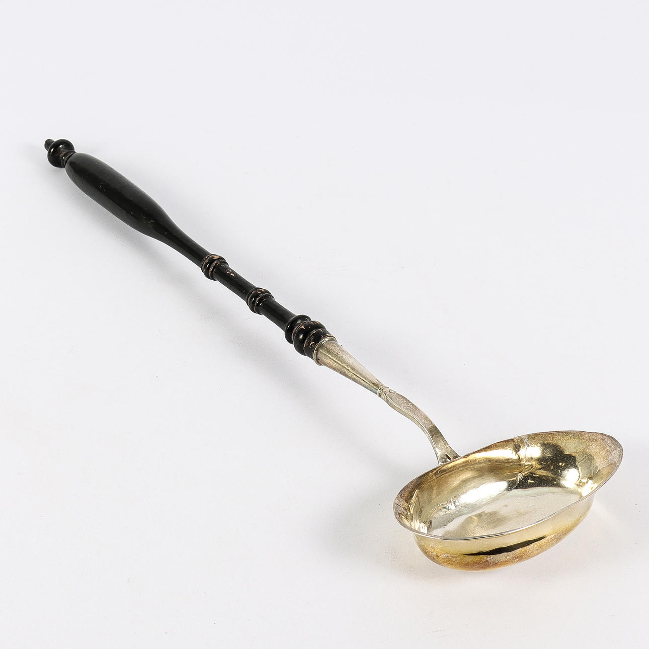 SOPPSLEV silver med trähandtag, CAS, 1868.