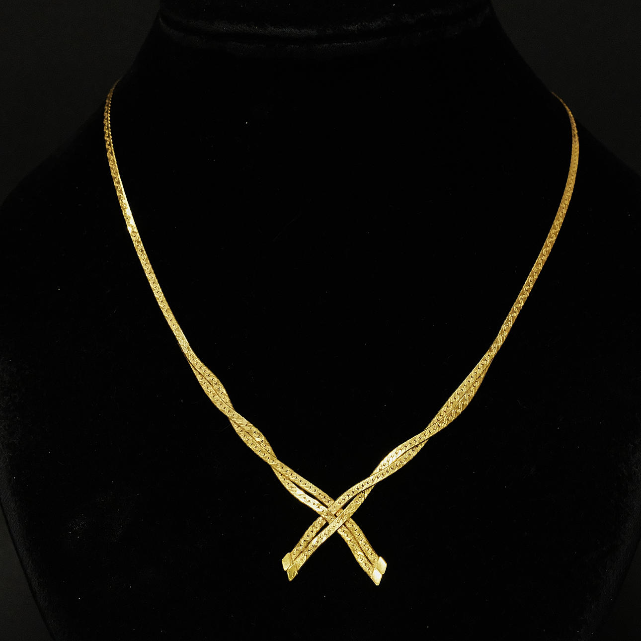 COLLIER, 18K GULD.