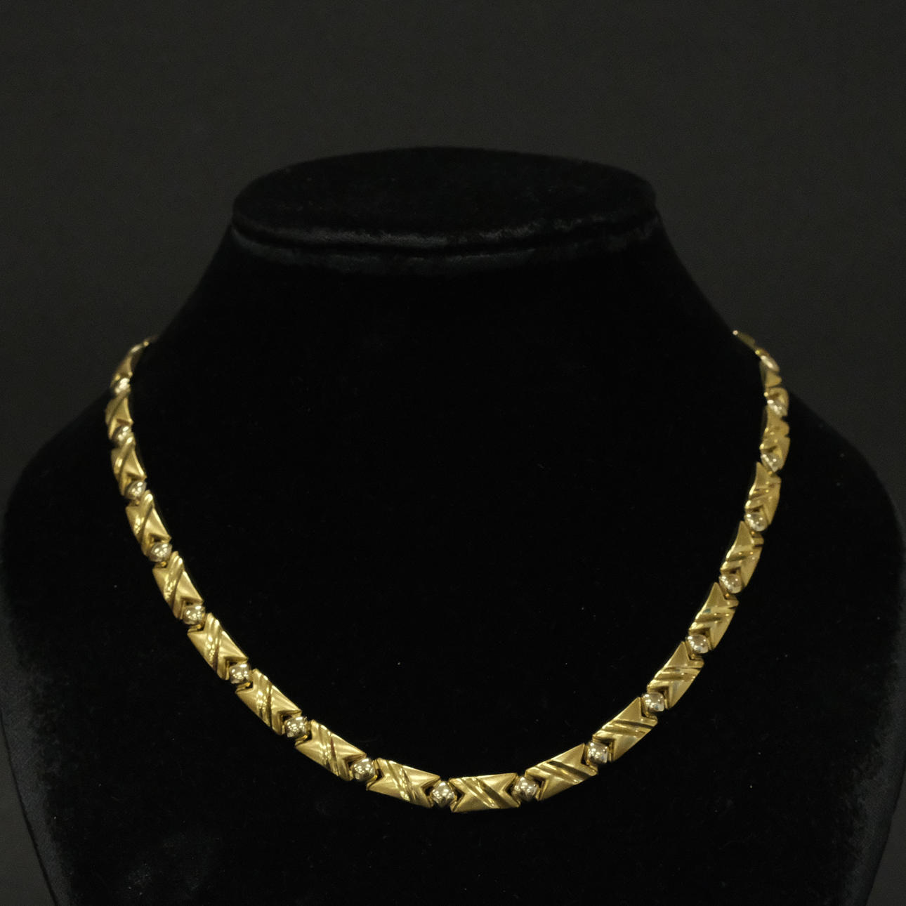 COLLIER, 18K GULD.